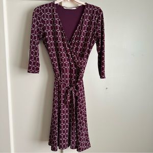 Stitch Fix 41 Hawthorne Renesme Faux wrap dress Sm